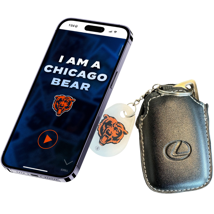 NFC KEYCHAIN - TEARDROP